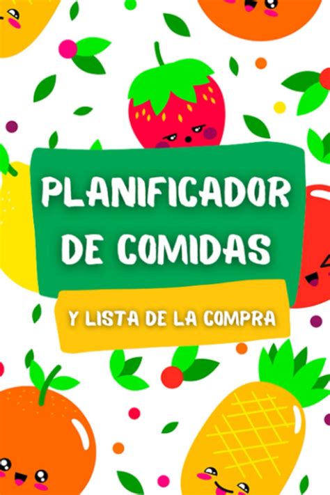 Buy Planificador De Comidas Y Lista De La Compra Cuaderno Libreta Para