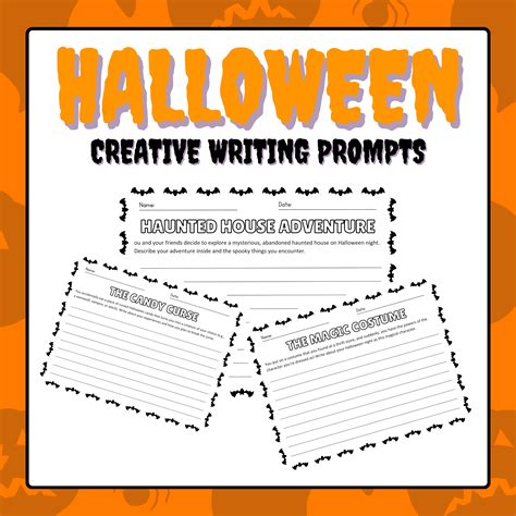 Halloween Creative Writing Prompts Halloween Activities Made By