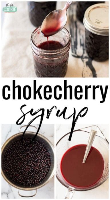 Homemade Chokecherry Syrup • The Fit Cookie