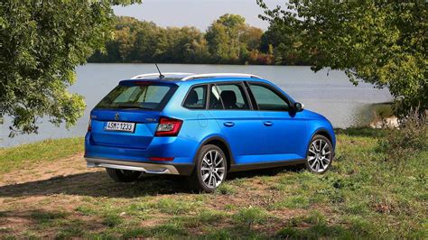 Skoda Unveils Fabia Combi Scoutline Comes Exclusively With FWD