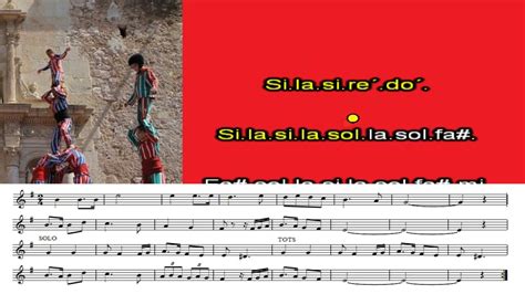 La Muixeranga Flauta Flabiol Notes Partitura Youtube