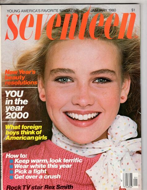 Seventeen Magazine January 1980 New Years Beauty Year 2000 Foreign