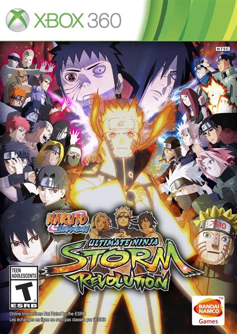 Naruto Shippuden Ultimate Ninja Storm Revolution Xbox 360 game