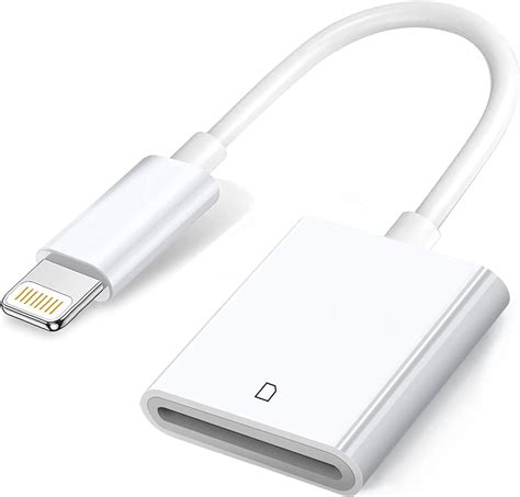 Wahbite Apple Lightning to SD Card Camera Reader, Trail Camera Viewer ...