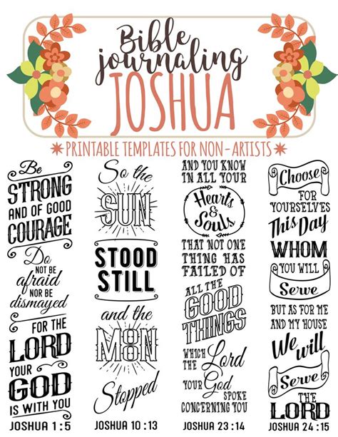 Pin On Joshua Bible Journaling