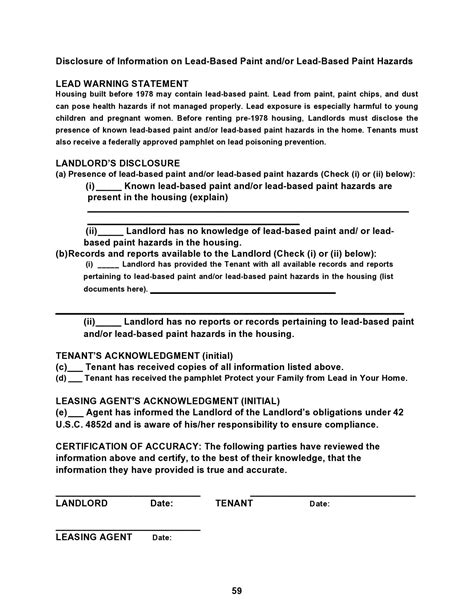 What Is A Lead Based Paint Disclosure Form Merideth Shumaker