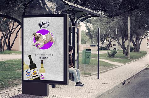 Woof! wines on Behance