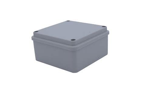 Abs Junction Box 100w X 100h X 50d Grey Cover Eltech