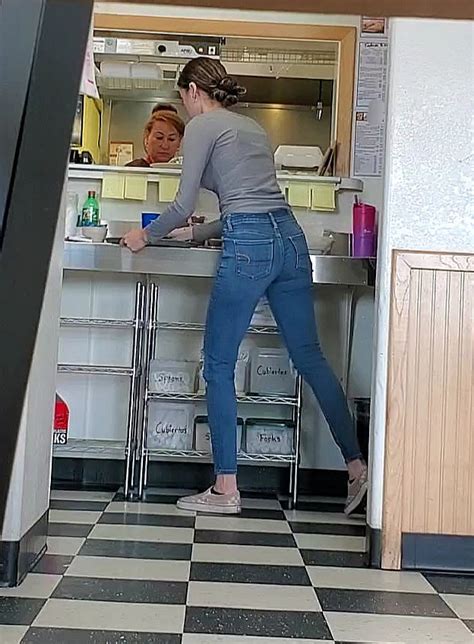 Purrfect Slim Waist Thiccc Latina Waitress Pt X Tight Jeans Forum