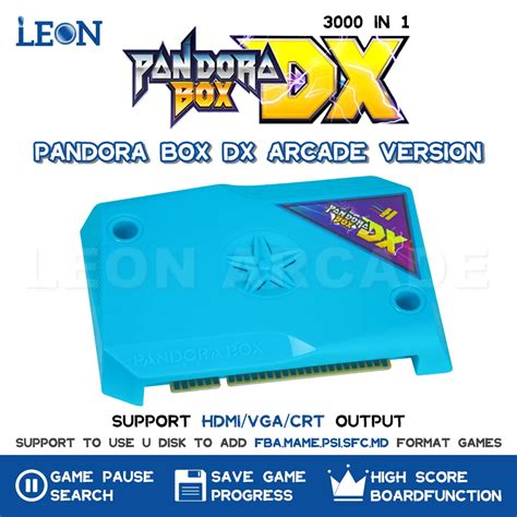 Caja De Juegos Arcade Pandora Box Dx Placa Base Pandora Arcade