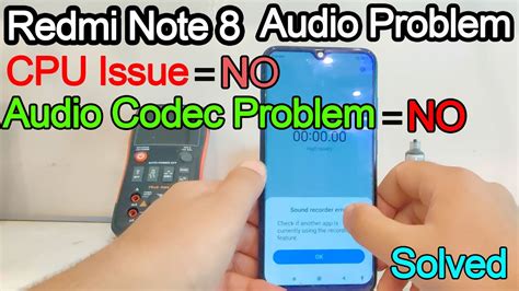 हिंदी मैं Redmi Note 8 Audio Problem Check If Another App Is Currently Using The Recording