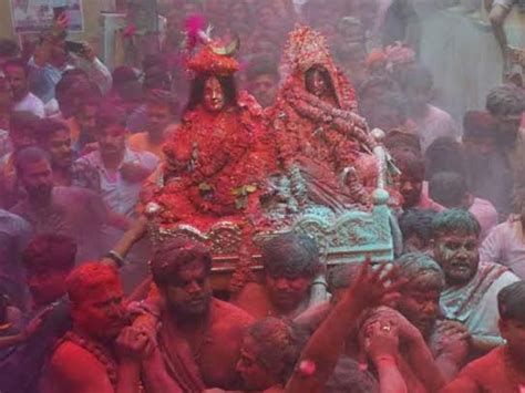 Baba Vishwanath Playing Holi With Gulal Of Kashi Mathura Ayodhya