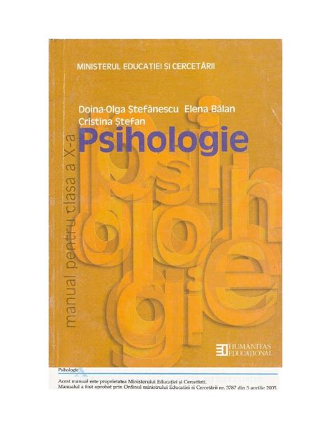 PDF Manual De Psihologie DOKUMEN TIPS