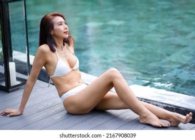 Beautiful Sexy Woman Bikini Relaxing On Stock Photo 1420997609 Shutterstock