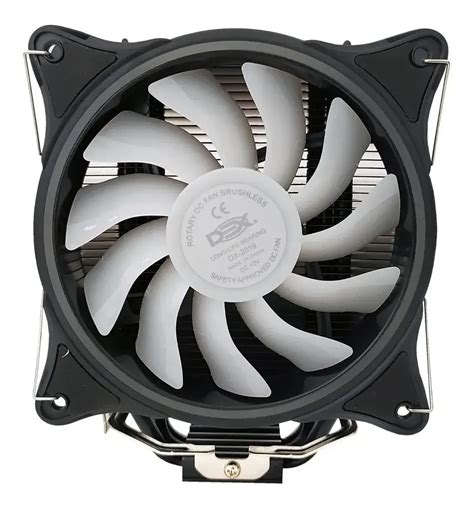 COOLER FAN GAMER PARA PROCESSADOR UNIVERSAL RGB 120MM INTEL E AMD DEX