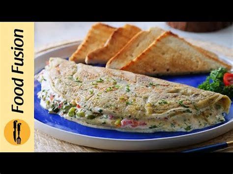 Tomato Cheese Omelette Breakfast Sehri Recipe By Food Fusion