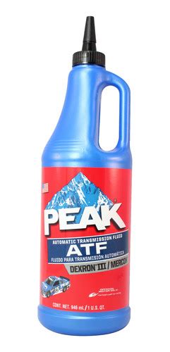 Aceite De Transmision Automatica Peak Dexron Iii Atf Ml Ok Autopartes