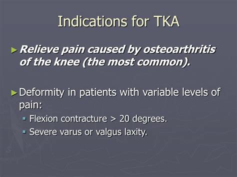 Ppt Total Knee Arthroplasty Powerpoint Presentation Id 265534