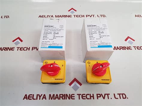 Salzer A S B Tdyr Cam Operated Rotary Switch Aeliya Marine