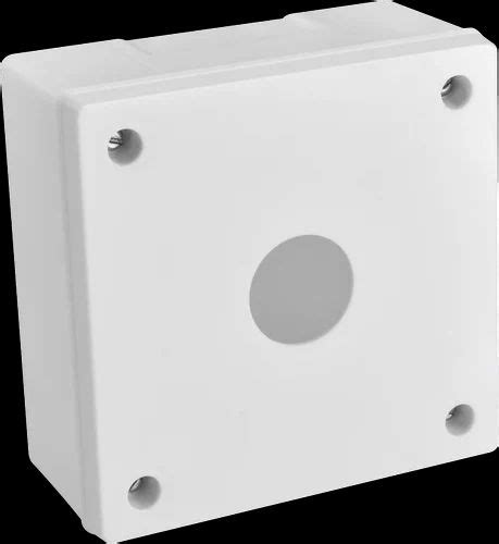 Poly Carbonate Square White CCTV Junction Box IP44 At Rs 62 Piece In