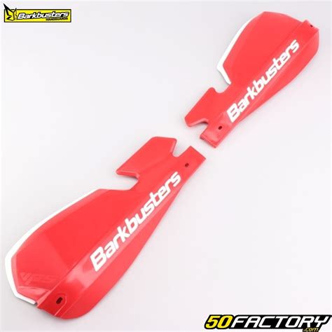 Coques de protèges mains Barkbusters VPS rouges Pièce moto cross