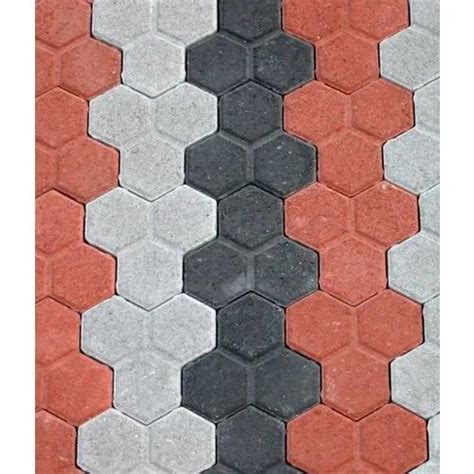 Concrete Hexagonal Paver Block For Floor Rs 42square Feet Anjali