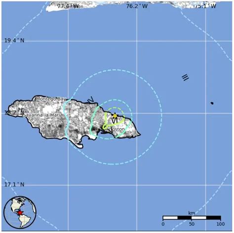 M5.6 earthquake in Jamaica’ Hope Bay leads to building collapse and ...