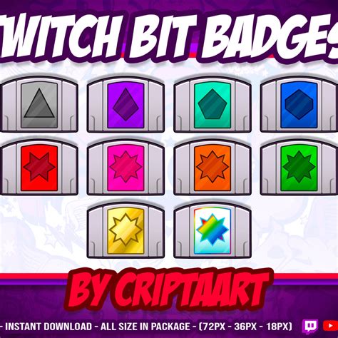 Twitch Bit Badges Cartridge Video Games Cassette Etsy España En 2023