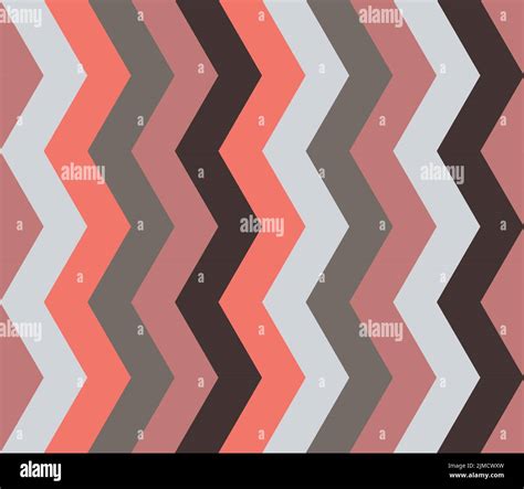 Fashion Colored Chevron Seamless Pattern Cute Abstract Geometrical