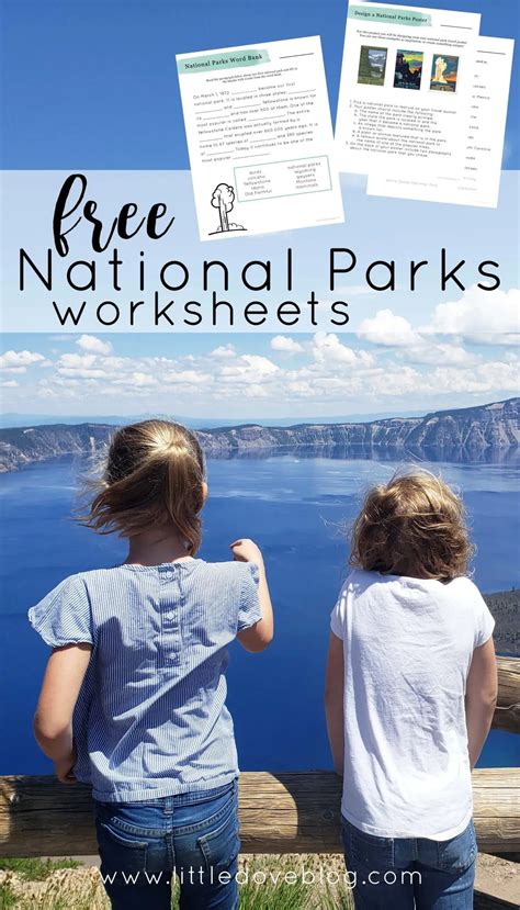 national parks lesson plan and unit - Little Dove Blog | Fun lesson