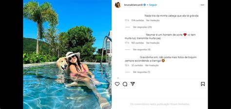 Foto Seguidores Acharam Atitude De Bruna Biancardi Em Foto Suspeita