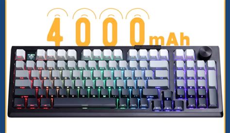 Pre Order Darmoshark TOP98 Side Printed Three Mode Mechanical Keyboard