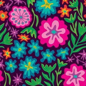 Sayulita S Mexican Inspired Tropical Fabric Spoonflower