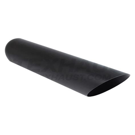 Different Trend Black Powder Coated Series Round Exhaust Tip