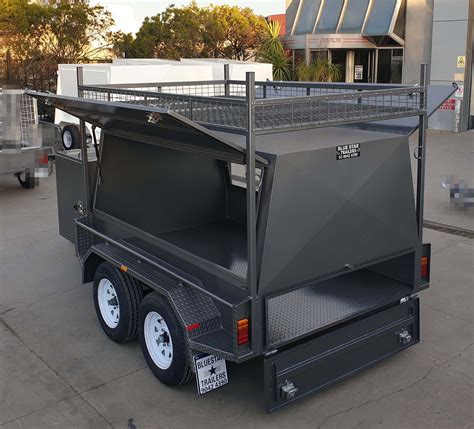 8x5 Tradesman Top Mesh Roof Cage Bluestar Trailers