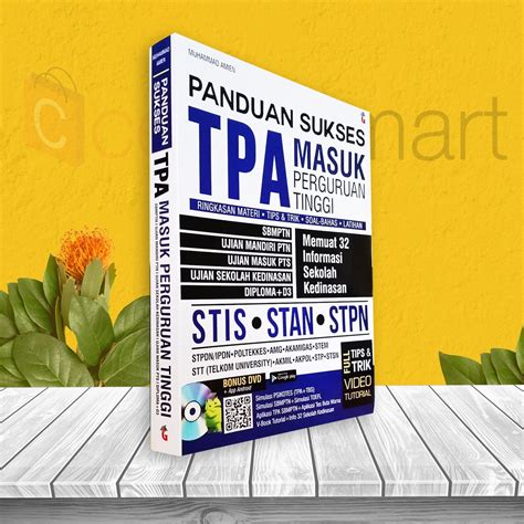 Jual Terlengkap Buku Tes Masuk Perguruan Tinggi Panduan Sukses Tpa