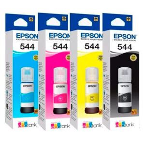 Juego De Tintas Originales EPSON 544 Compustore