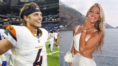 Zach Wilsons Girlfriend Nicolette Dellanno In Awe As Broncos QB