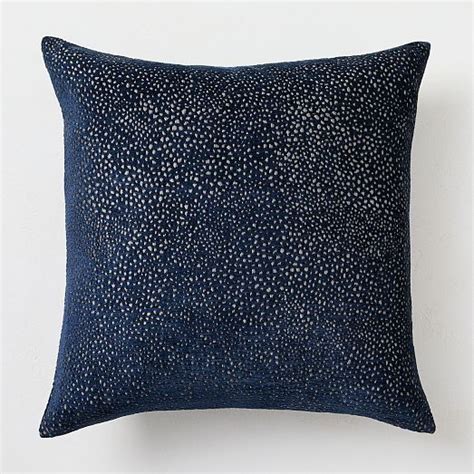 Dotted Chenille Jacquard Pillow Cover West Elm