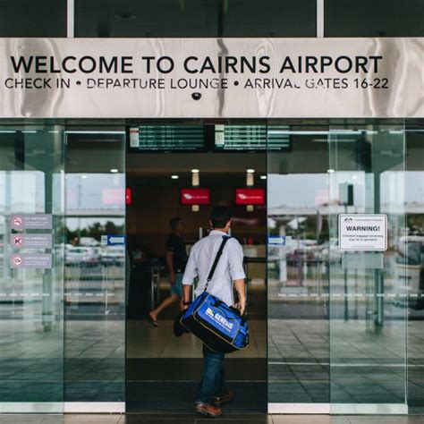 Cairns Airport - a domestic and a international airport