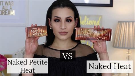 Urban Decay Naked Petite Heat Palette Vs Naked Heat Palette Youtube