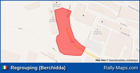 Regrouping Berchidda Stage Map Rally Costa Smeralda Cirt