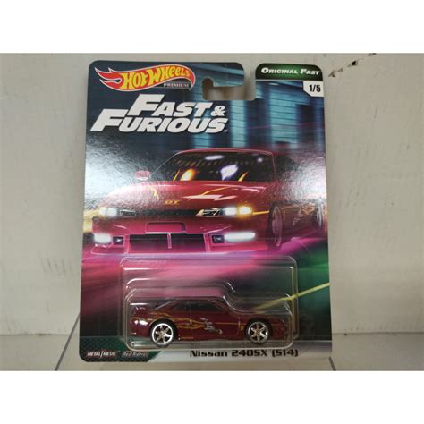 NISSAN SX S FAST FURIOUS ORIGINAL FAST HOT WHEELS PREMIUM BCN STOCK CARS