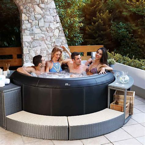 MSpa Premium Camaro Inflatable 6 Person Plug And Play Hot Tub