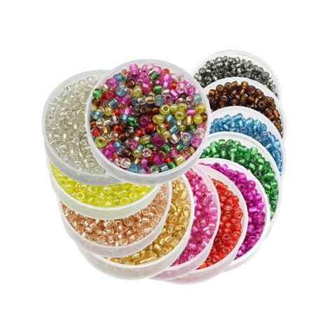 Art Craft Supplies Wholesale Pcs Mixed Czech Glass Seed Round