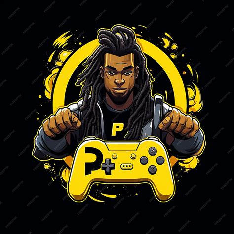 premium vector gaming logo