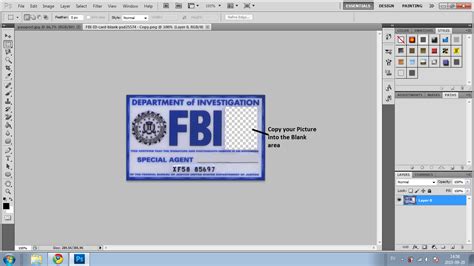 How to make a FBI ID card? | Software and Games