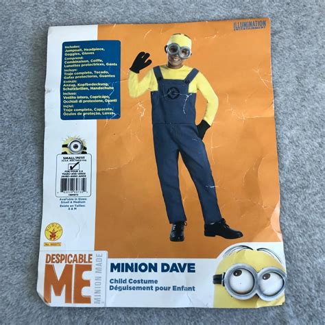 Minion Despicable Me 2 Costume