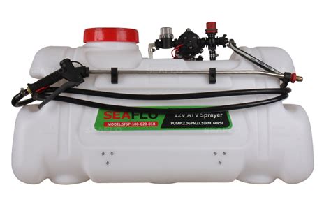 Atv Spot Sprayer Gallon Gpm Pump Psi Seaflo Usa