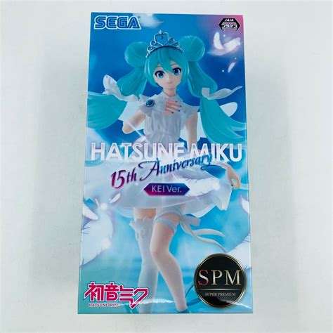 【未使用】新品未開封 セガ Spm 初音ミク スーパープレミアムフィギュア 初音ミク 15th Anniversary Kei Ver の落札情報詳細 ヤフオク落札価格検索 オークフリー